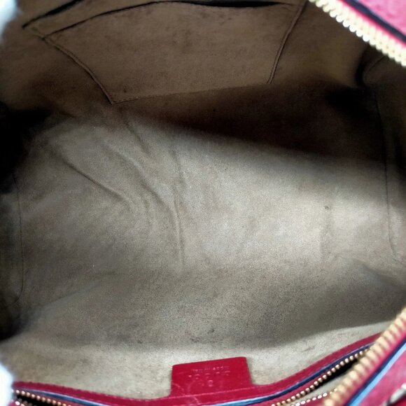 Gucci Hand Bag Brown PVC 900-042425 - Picture 9 of 13